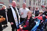 2011 Lourdes Pilgrimage - Archbishop Dolan with Malades (98/267)